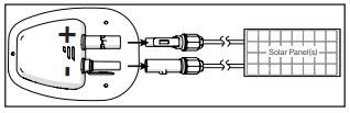 Furrion Solar Panel Connector (MPN: FSEB30JWO-BL)