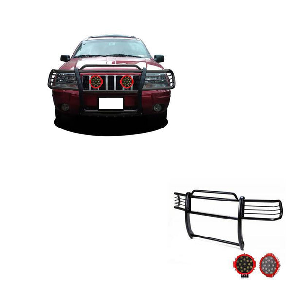 Black Horse Grille Guard Kit (MPN: 17EB26MA-PLR)
