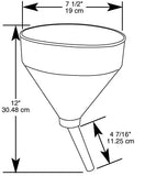WirthCo Polyethylene Industrial Funnel (MPN: 32300)