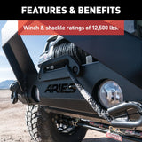 Aries TrailCrusher Jeep Bumper (MPN: 2156000)