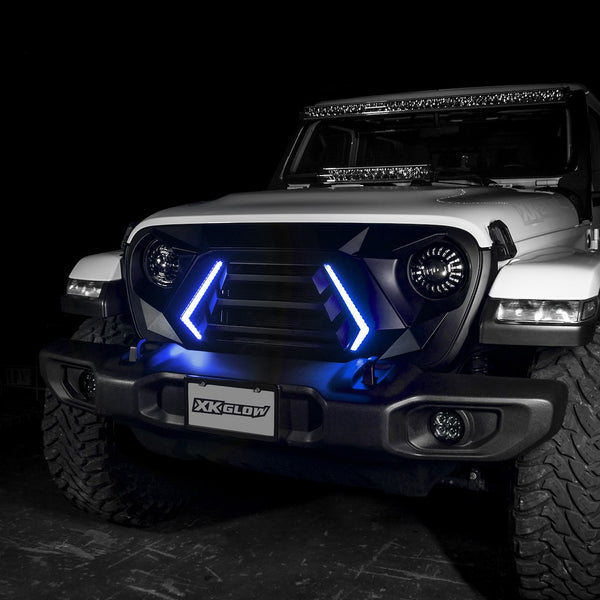 XK Glow LED Grill Light For Jeep (MPN: XK-GRILL-JL1)