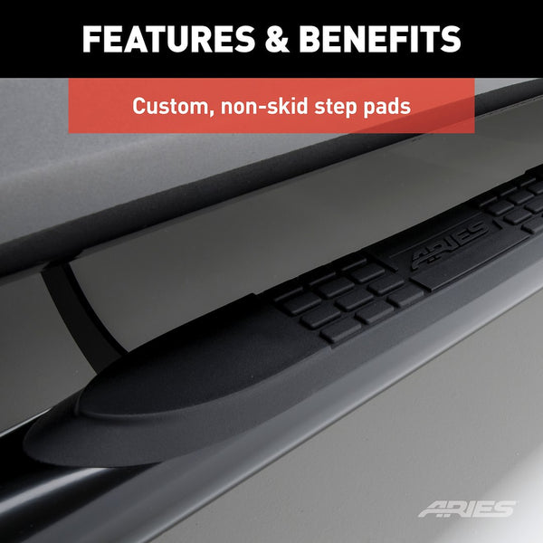 Aries 3 Inch Round Nerf Bar (MPN: 206003)