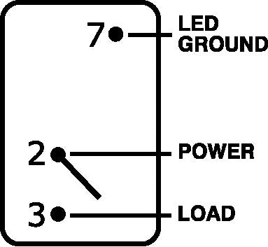 Multi Purpose Switch by Blue Sea (MPN: 8286-BSS)
