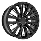 OE Wheels CA93 Gloss Black Wheel (MPN: CA93-22090-6550-28B)