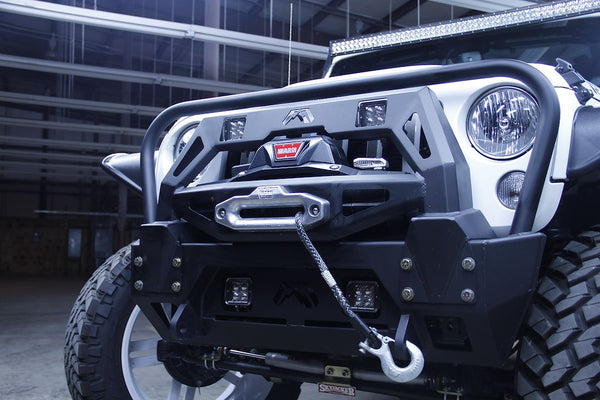 Fab Fours Winch Mount (MPN: JK07-B1859-1)