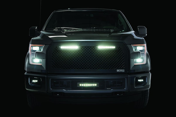 Putco Grille Insert With Light Bars (MPN: 270545BL)