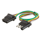CURT 4-Way Flat Trailer Wiring Connector (MPN: 58381)