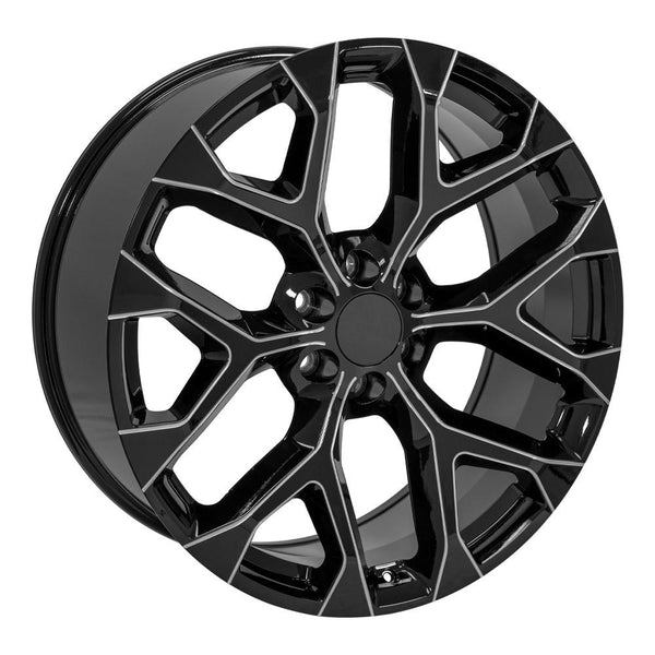 OE Wheels CV98B 24 Inch Wheel (MPN: CV98B-24100-6550-24BM)