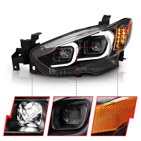 ANZO USA Headlight Assembly (MPN: 121516)