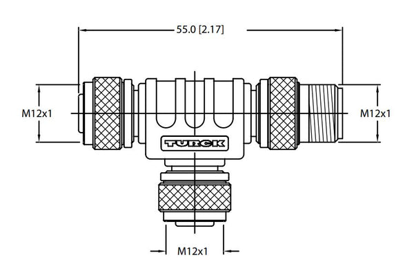 Maretron Marine Network Cable Connector (MPN: CM-CF-CF)