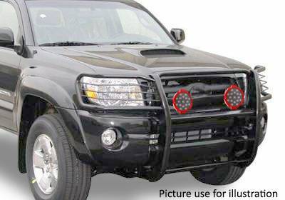 Black Horse Grille Guard Kit (MPN: 17TO23MA-PLR)
