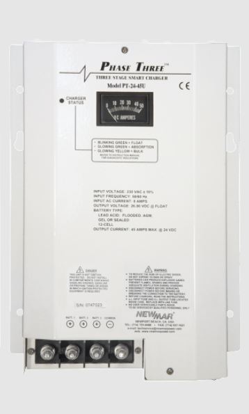 NewMar Smart Battery Charger (MPN: PT-24-45U)
