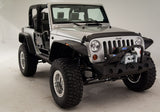 Fab Fours Hardcore Stubby Winch Bumper (MPN: JK07-B1854-B)