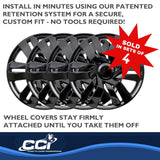 Coast To Coast Wheel Cover (MPN: IWC53417BLK)