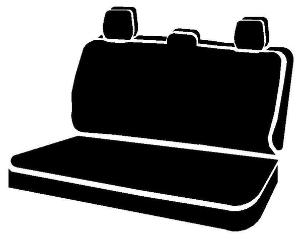 Fia LeatherLite Bench Seat Cover (MPN: SL62-57 BLK/BLK)