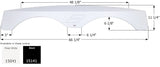 Icon Fender Skirt for Tandem Axle RVs (MPN: 15041)