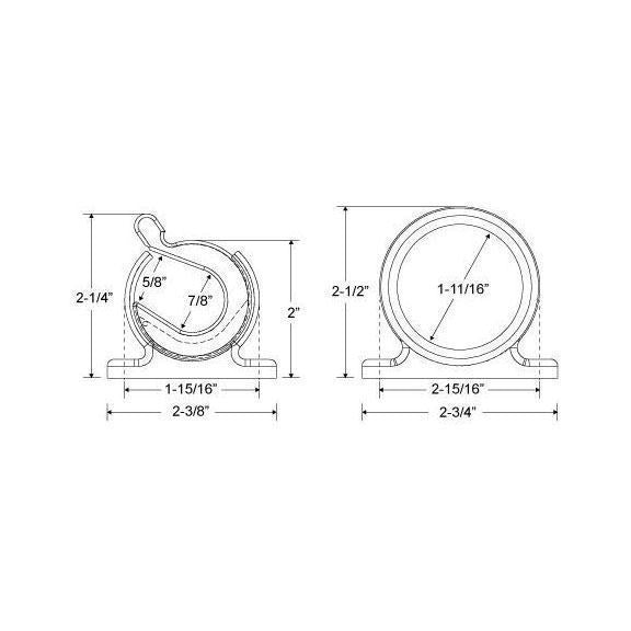 Taco Fishing Rod Holder (MPN: F16-2700-1)