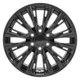 OE Wheels CA93 Gloss Black Wheel (MPN: CA93-20090-6550-28B)