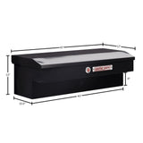 Weather Guard Lo-Side Steel Truck Toolbox (MPN: 185-5-04)