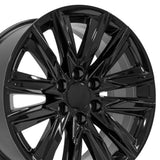 OE Wheels CA91 Gloss Black Wheel (MPN: CA91-20090-6550-28B)