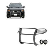 Black Horse Grille Guard Kit (MPN: 17FJ30MA-PLFB)