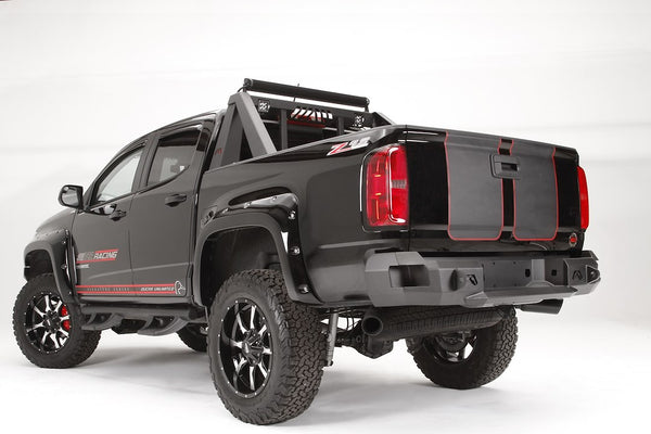 Fab Fours Chevy Colorado Rear Bumper (MPN: CC15-W3350-B)