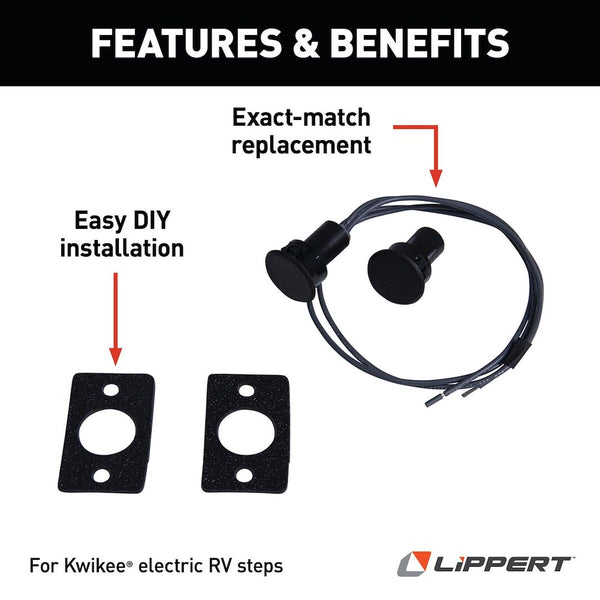 Lippert Components Entry Step Switch (MPN: 378054)