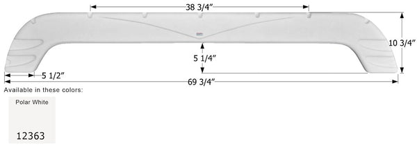 Icon Fender Skirt for Tandem Axle RVs (MPN: 12363)