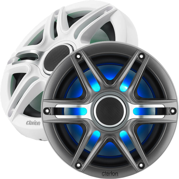 Clarion Marine Coaxial Speakers (MPN: CMSP-771RGB-SWG)