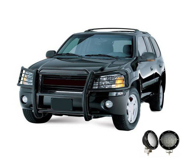 Black Horse Grille Guard Kit (MPN: 17GD26MA-PLFB)