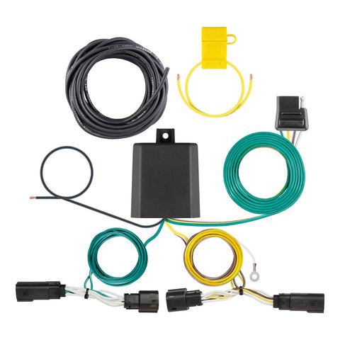 Curt Trailer Wiring Connector with 4-Way Flat Output (MPN: 56507)