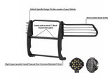 Black Horse Grille Guard Kit (MPN: 17DR01MA-PLB)