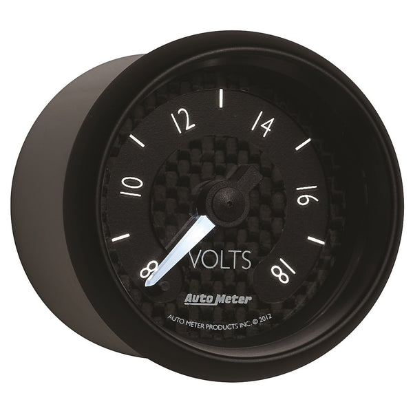 AutoMeter Gauge Voltmeter GT Series (MPN: 8091)