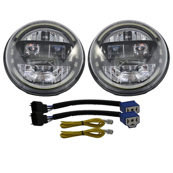 Race Sport Lighting Diamond Series Headlight Assembly (MPN: JJKDKK7)