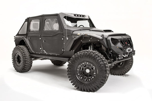 Fab Fours Full Width Front Fender Flares (MPN: JK1003-1)