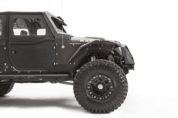 Fab Fours Full Width Front Fender Flares (MPN: JK1003-1)