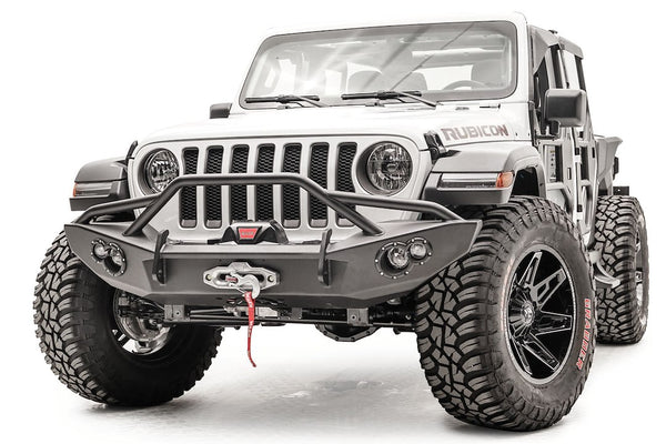 Fab Fours Lifestyle Winch Bumper (MPN: JL18-B4652-1)