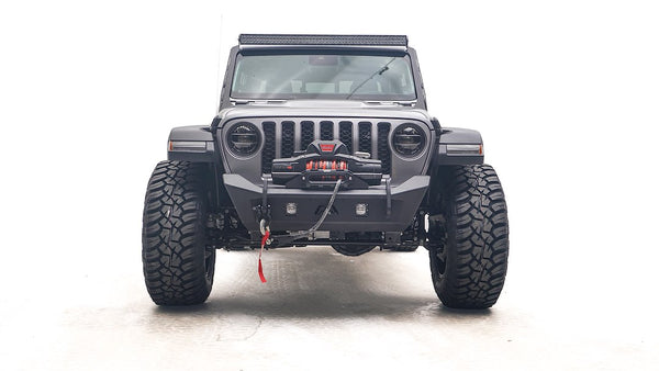 Fab Fours Matrix Series Front Bumper (MPN: JL18-B4751-1)