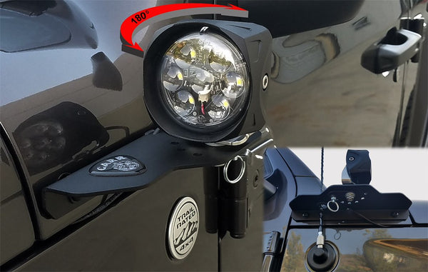 Carr 180 Degree Light Mounting Bracket (MPN: 210291)