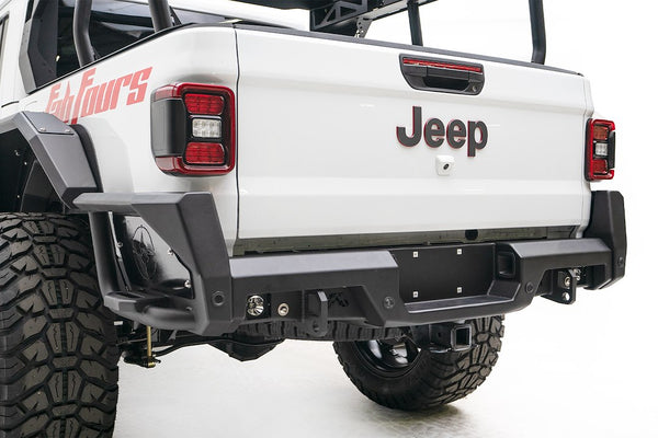 Fab Fours Jeep Gladiator Rear Bumper (MPN: JT20-Y1950-1)