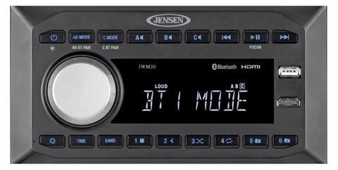 Automotive Radio with Bluetooth and CD/DVD Playback (MPN: JWM452)