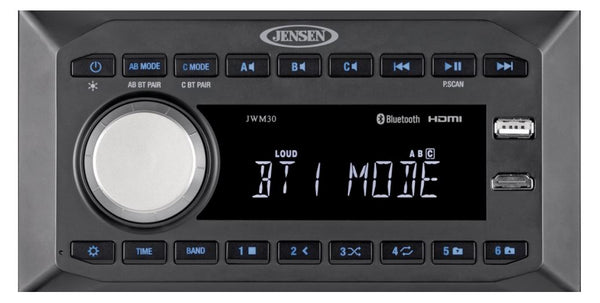 Automotive Radio with Bluetooth and CD/DVD Playback (MPN: JWM452)