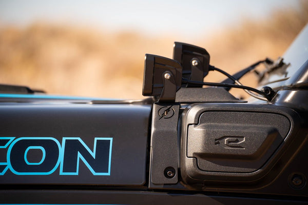 DV8 Offroad A-Pillar Light Mounting Bracket (MPN: LBJL-12)
