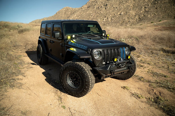 DV8 Offroad A-Pillar Light Mounting Bracket (MPN: LBJL-12)