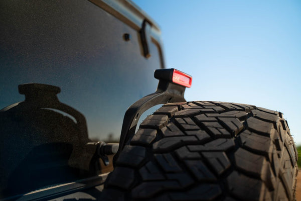 DV8 Offroad MTO Series Spare Tire Carrier (MPN: TCJL-13)