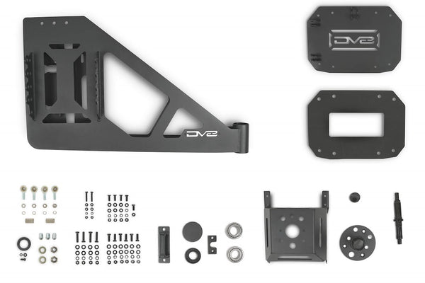 DV8 Offroad MTO Series Spare Tire Carrier (MPN: TCJL-13)