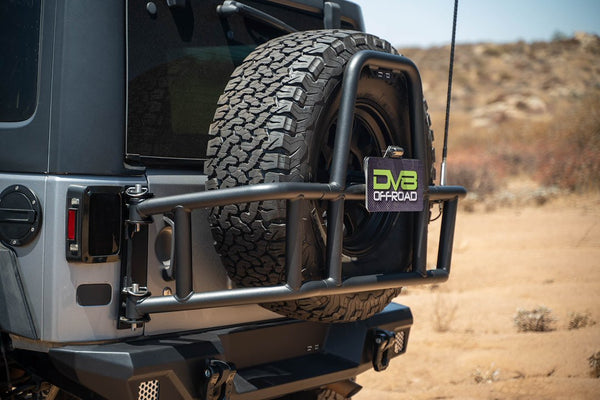 DV8 Off-Road Spare Tire Carrier (MPN: TCJK-14)