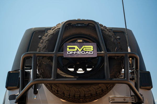 DV8 Off-Road Spare Tire Carrier (MPN: TCJK-14)