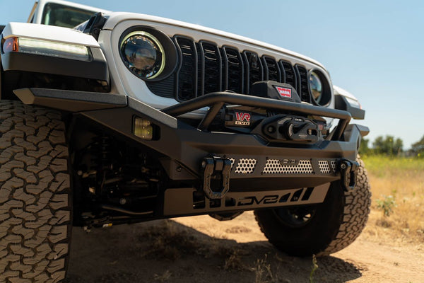 DV8 Offroad MTO Series Winch Front Bumper (MPN: FBJL-12)