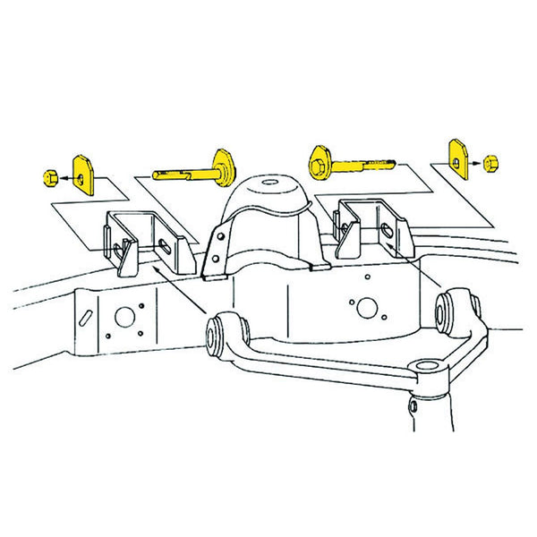 Moog Chassis Alignment Camber Kit (MPN: K80065)